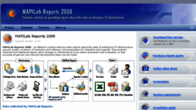 What It-reports.com website looked like in 2016 (8 years ago)