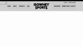 What Isowheysports.com.au website looked like in 2016 (8 years ago)