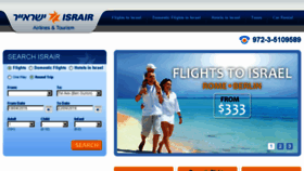 What Israirairlines.com website looked like in 2016 (8 years ago)