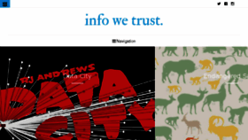 What Infowetrust.com website looked like in 2016 (8 years ago)