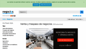 What Internacional.negocius.com website looked like in 2016 (8 years ago)