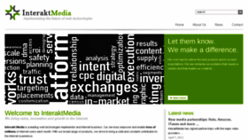 What Interaktmedia.com website looked like in 2016 (8 years ago)