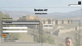 What Ibrahimay.net website looked like in 2016 (8 years ago)