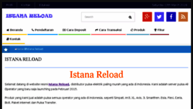 What Istana-reload.com website looked like in 2016 (8 years ago)