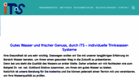 What Its-wasser.de website looked like in 2016 (8 years ago)