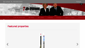 What Istpierre.com website looked like in 2016 (8 years ago)