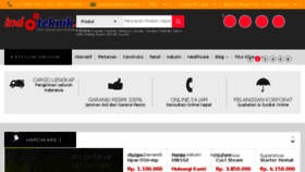 What Indoteknik.co.id website looked like in 2016 (8 years ago)