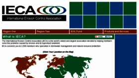 What Ieca.org website looked like in 2016 (8 years ago)
