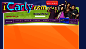 What Icarly.co.uk website looked like in 2016 (8 years ago)