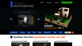 What Imotrading.ro website looked like in 2016 (8 years ago)