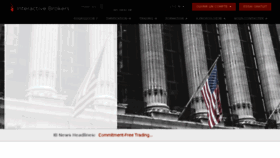 What Interactivebrokers.fr website looked like in 2016 (9 years ago)