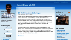 What Ismailhakkiyildiz.com website looked like in 2016 (8 years ago)
