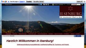 What Ilsenburg-tourismus.de website looked like in 2016 (8 years ago)