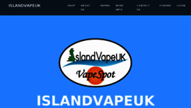 What Islandvapeuk.co.uk website looked like in 2016 (8 years ago)