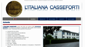 What Italianacasseforti.it website looked like in 2016 (8 years ago)