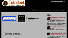 What Intellectsolutionsinc.com website looked like in 2016 (8 years ago)