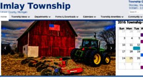 What Imlaytownship.org website looked like in 2016 (8 years ago)