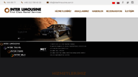 What Interlimousine.com.tr website looked like in 2016 (8 years ago)