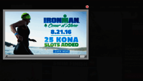 What Ironmanmuskoka.com website looked like in 2016 (8 years ago)