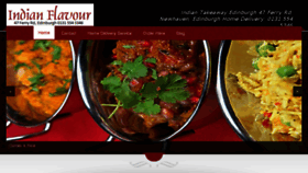What Indianflavour-edinburgh.co.uk website looked like in 2016 (7 years ago)