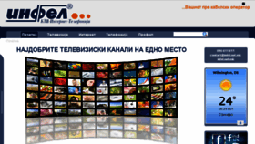 What Infel.net.mk website looked like in 2016 (9 years ago)