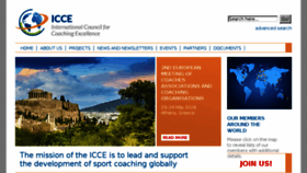 What Icce.ws website looked like in 2016 (8 years ago)