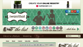 What Iwantthat.co.za website looked like in 2016 (7 years ago)