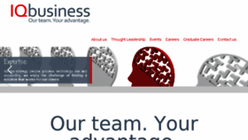 What Iqbusiness.co.za website looked like in 2016 (8 years ago)
