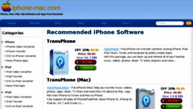What Iphone-mac.com website looked like in 2016 (8 years ago)