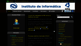 What Inf.ufg.br website looked like in 2016 (8 years ago)