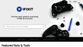 What Ifixit.net website looked like in 2016 (7 years ago)