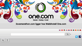 What Ilovemarathon.com website looked like in 2016 (8 years ago)