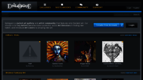 What Images.epilogue.net website looked like in 2016 (8 years ago)