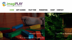 What Imagiplay.com website looked like in 2016 (8 years ago)