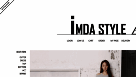What Imdastyle.com website looked like in 2016 (7 years ago)
