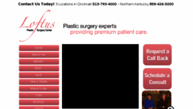 What Infoplasticsurgery.com website looked like in 2016 (8 years ago)