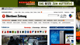 What Illertisser-zeitung.de website looked like in 2016 (8 years ago)