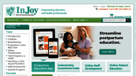 What Injoyvideos.com website looked like in 2016 (8 years ago)