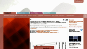 What Internetdiffusion.com website looked like in 2016 (9 years ago)