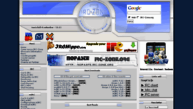 What Irc-zone.org website looked like in 2016 (8 years ago)