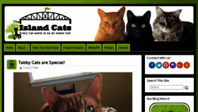 What Island-cats.com website looked like in 2016 (8 years ago)