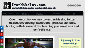 What Ivannikolov.com website looked like in 2016 (8 years ago)