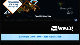 What Isimangaliso-mtb.co.za website looked like in 2016 (7 years ago)