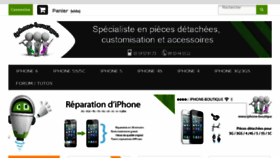 What Iphone-boutique.com website looked like in 2016 (7 years ago)