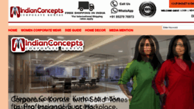 What Indianconceptsonline.com website looked like in 2016 (7 years ago)