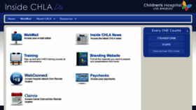 What Insidechla.org website looked like in 2016 (8 years ago)