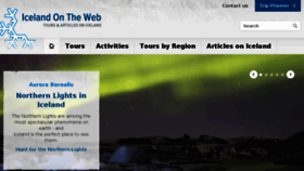 What Iceland.vefur.is website looked like in 2016 (7 years ago)