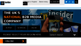 What Insidermedia.com website looked like in 2016 (7 years ago)