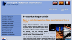 What Intelligent-protection.fr website looked like in 2016 (7 years ago)