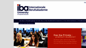 What Internationale-ba.de website looked like in 2016 (8 years ago)